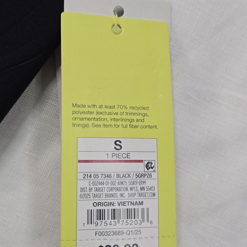 All In Motion High Support Sports Bra Black S Adjustable Straps NWT - Picture 14 of 15